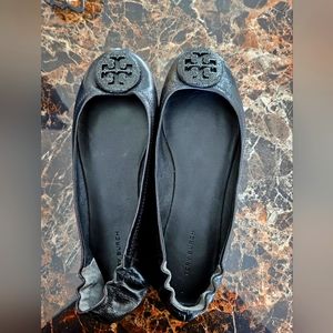 Tory Burch Minnie Travel Ballet Flat NWOT Size 8.5